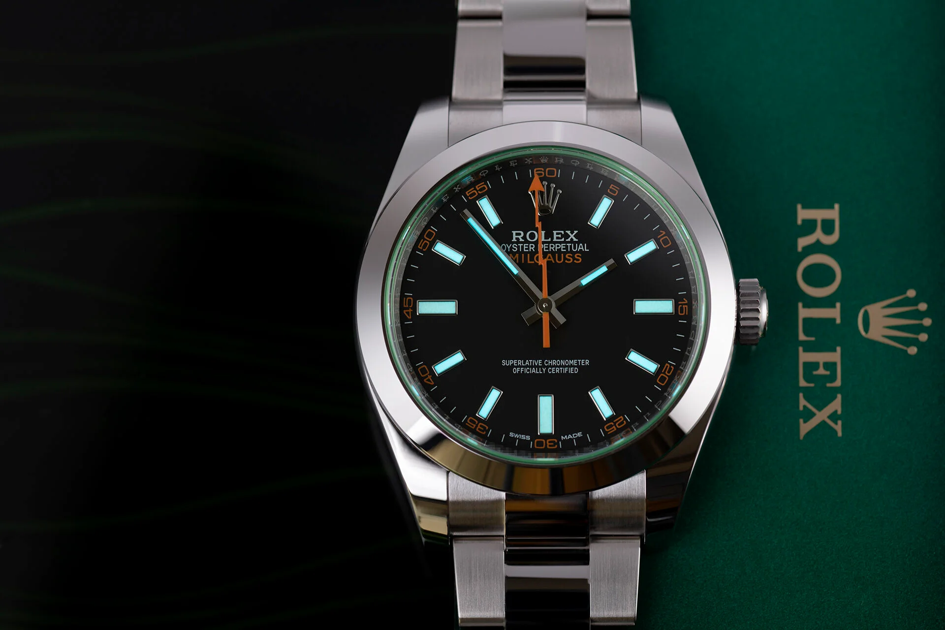 Rolex Milgauss "Green Glass" - Image 2