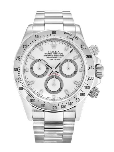 Daytona White Dial SS 116520