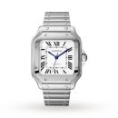 Cartier Santos de Cartier Men Automatic Silver Stainless Steel Watch