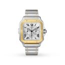Cartier Santos de Cartier Men Automatic Silver Stainless Steel Watch