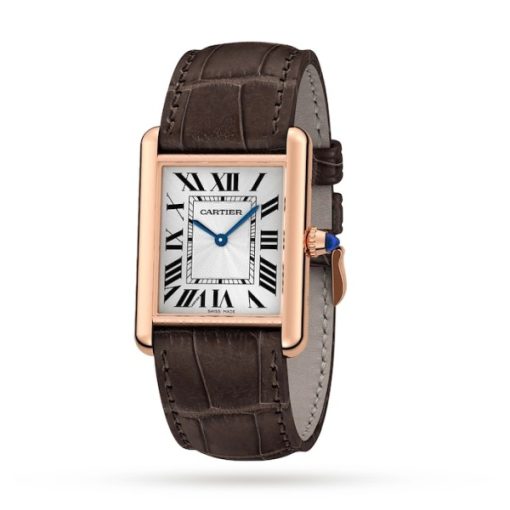 Cartier Tank Louis Cartier Women Automatic White Leather Watch - Image 2