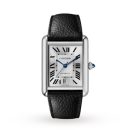 Cartier Tank Must Men Automatic Silver Calf Watch