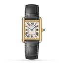 Cartier Tank Louis Men Quartz White Alligator Watch