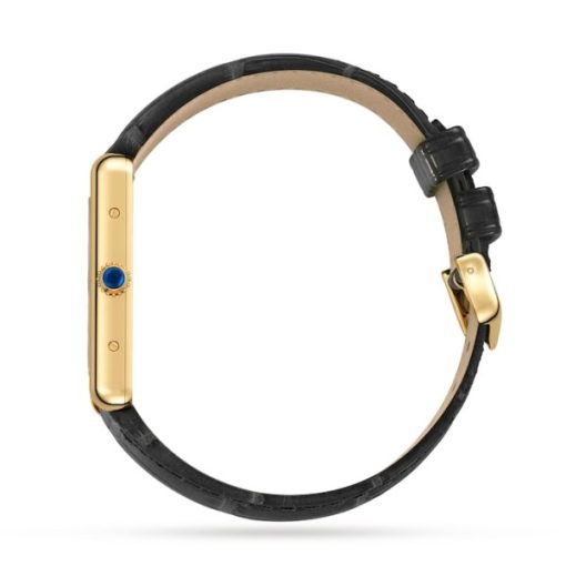 Cartier Tank Louis Men Quartz White Alligator Watch - Image 2