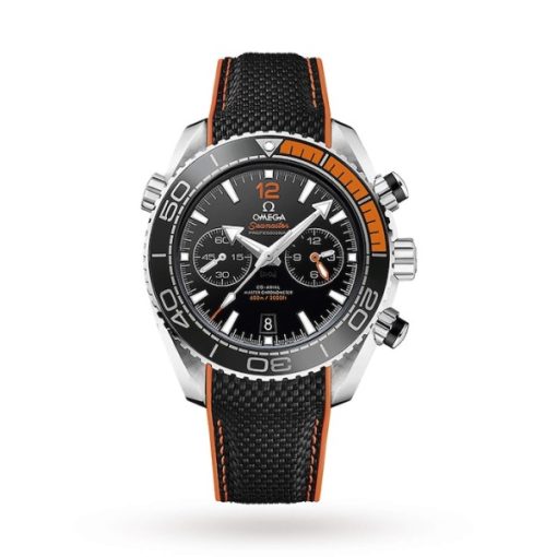 Omega Planet Ocean Men Automatic Black Rubber Watch
