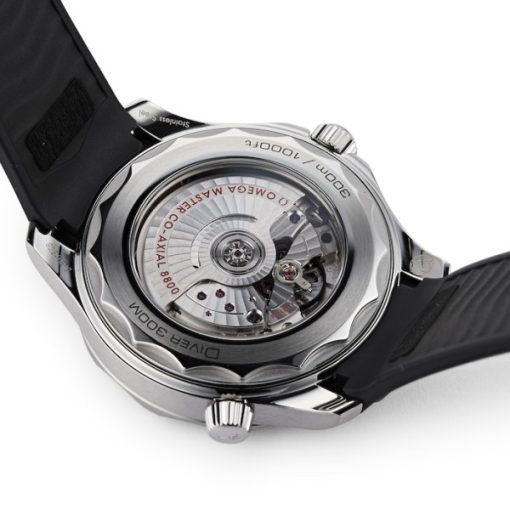 Omega Seamaster Men Automatic Black Rubber Watch - Image 3