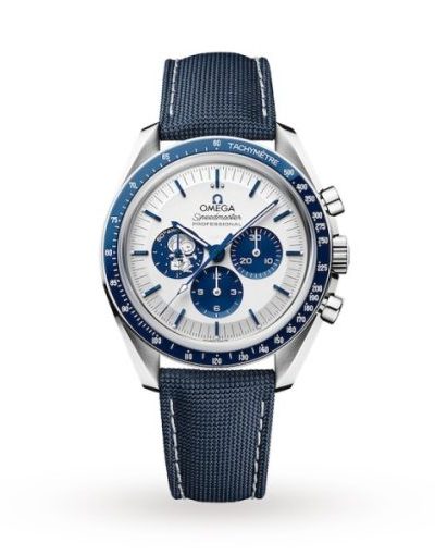 Omega Speedmaster Men Automatic Silver Nylon Watch