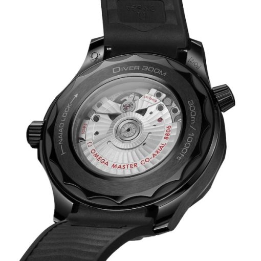 Omega Seamaster Men Automatic Black Rubber Watch - Image 2