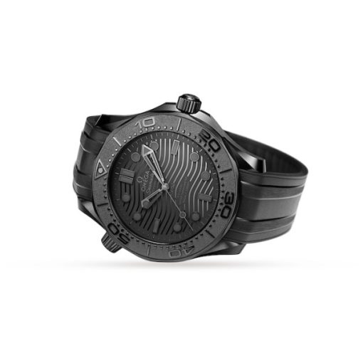 Omega Seamaster Men Automatic Black Rubber Watch - Image 4