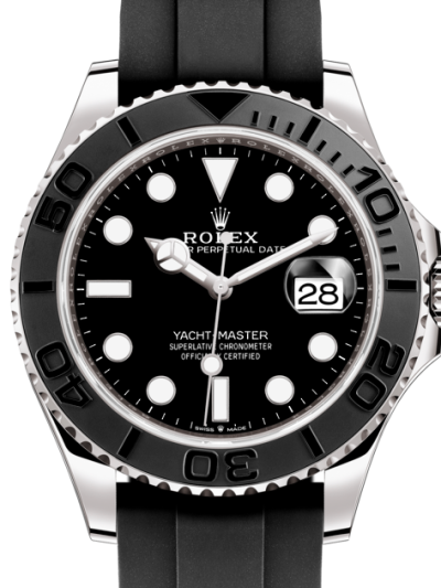 Yacht-Master 42mm  Warranty White Gold oysterflex