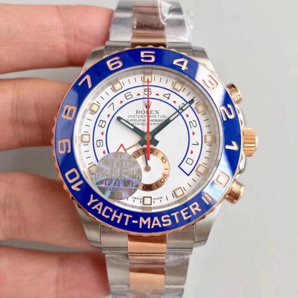 Rolex Yacht Master II White Gold / Platinum 116681 - Image 4