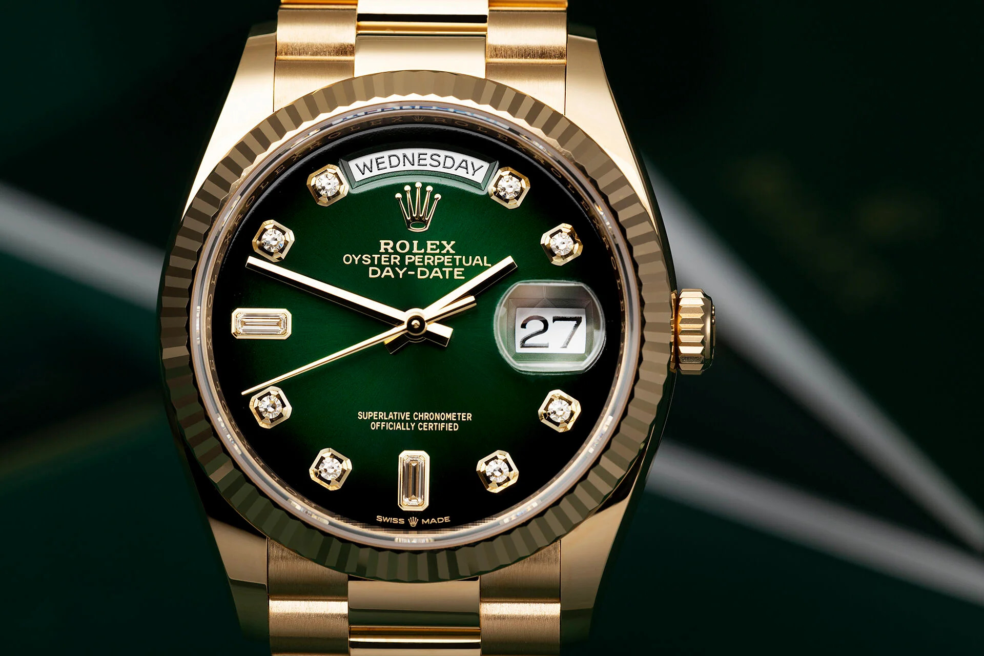 Rolex Day-Date 36 "Green Ombré" Extremely Rare - Image 8