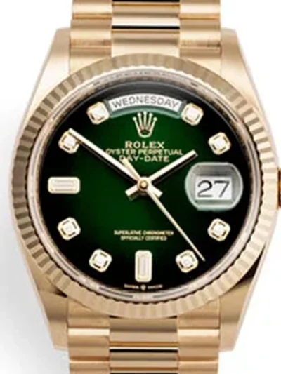 Rolex Day-Date 36 "Green Ombré" Extremely Rare