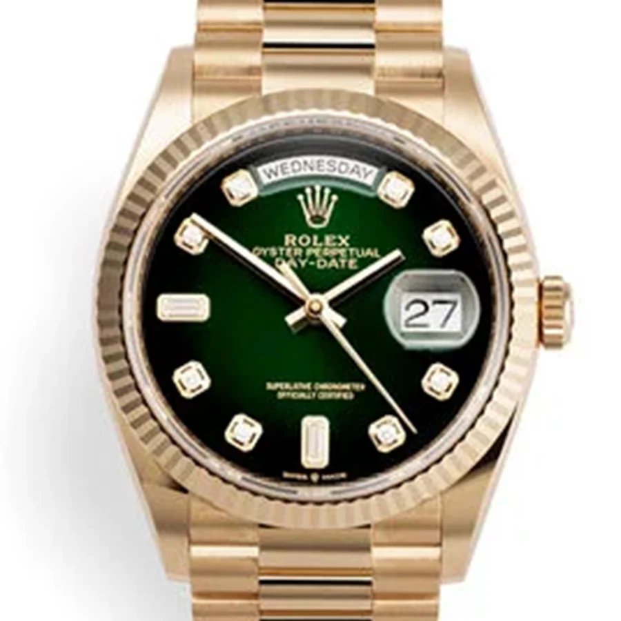 Rolex Day-Date 36 "Green Ombré" Extremely Rare