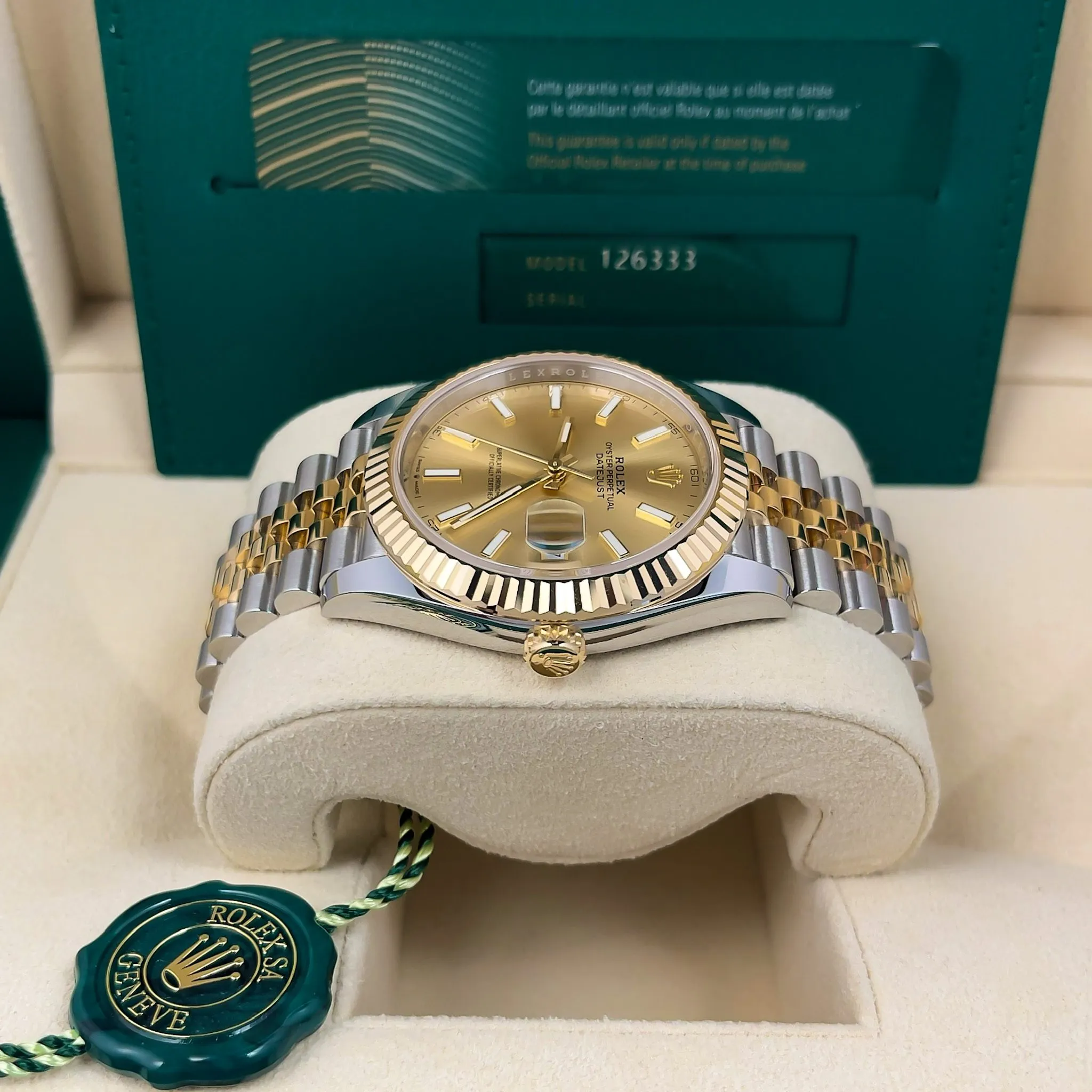 Rolex Datejust 36 ‘Champagne Index’ Dial Two-Tone Jubilee - Image 2