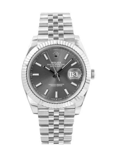 Rolex Datejust 41 ‘Rhodium Index’ Dial Jubilee