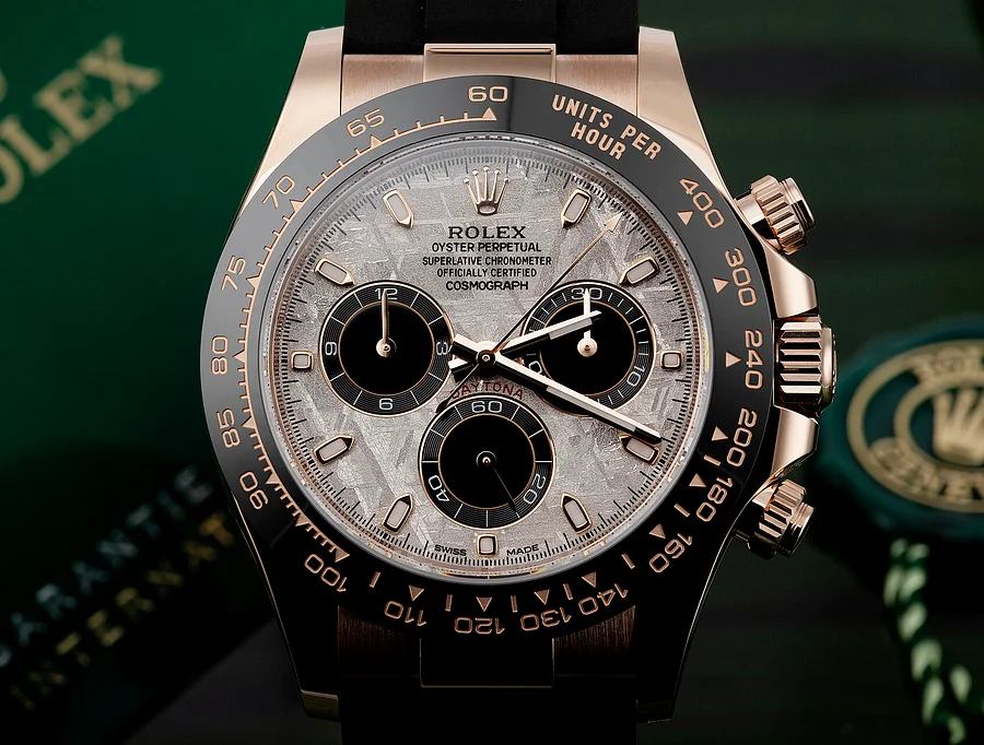 Cosmograph Daytona Everose meteorite Oysterflex - Image 9