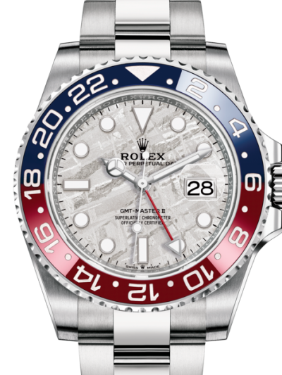 GMT II Meteorite White Gold