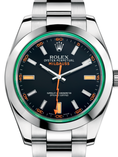 Rolex Milgauss "Green Glass"