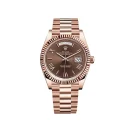 Rolex Day-Date Rose Gold Chocolate Dial 41mm