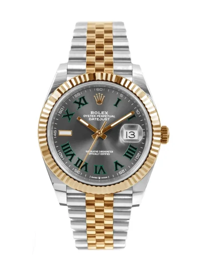 Rolex Datejust 36 ‘Wimbledon’ Dial Two-Tone Jubilee