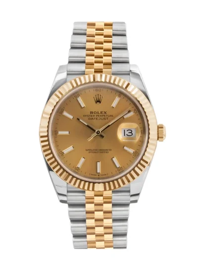 Rolex Datejust 36 ‘Champagne Index’ Dial Two-Tone Jubilee