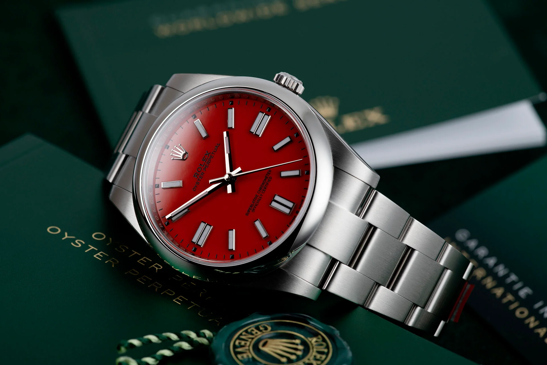 Oyster Perpetual 41 "Coral Red" - Image 7