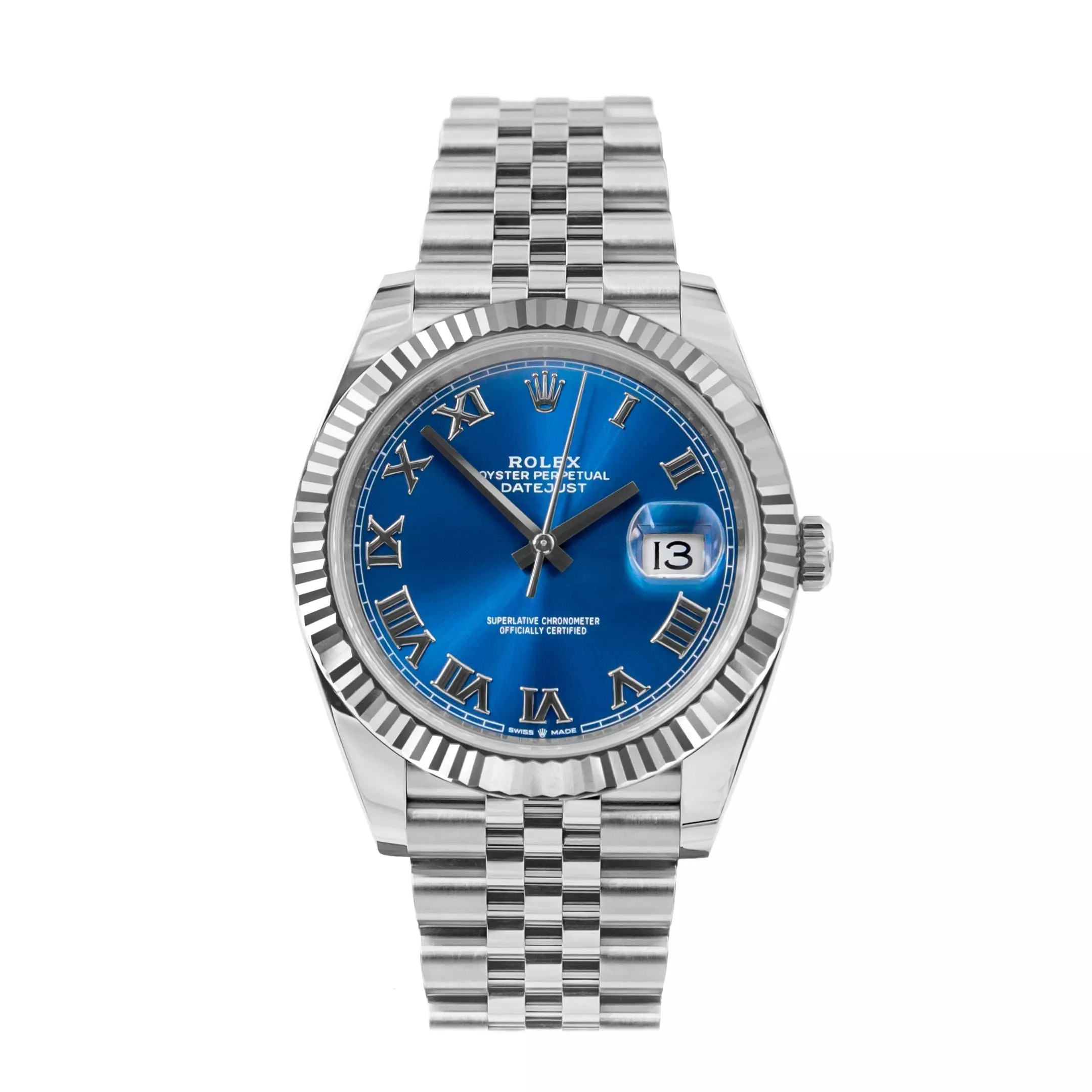 Rolex Datejust 41 ‘Blue Roman’ Dial Jubilee