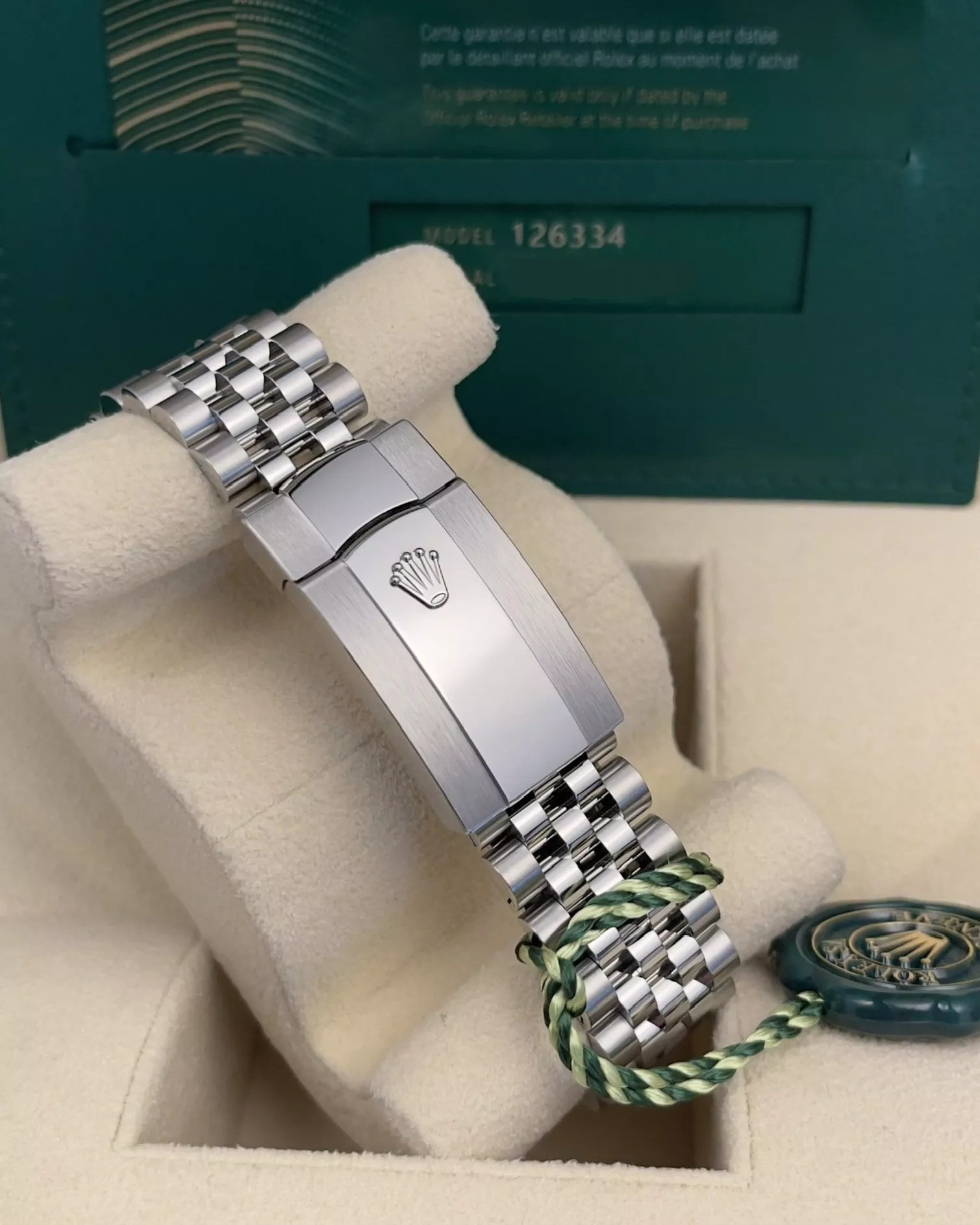 Rolex Datejust 41 ‘Rhodium Index’ Dial Jubilee - Image 4