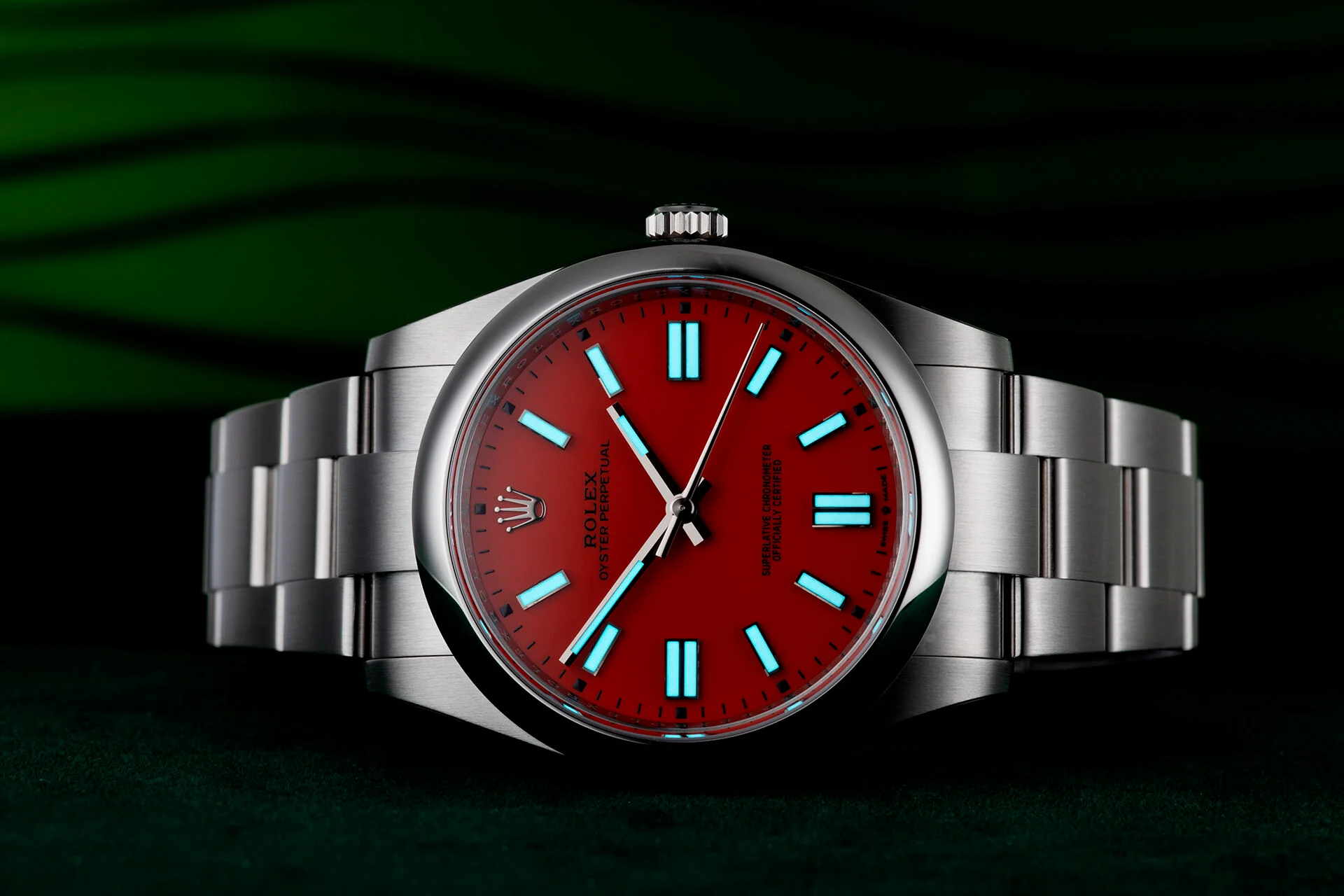 Oyster Perpetual 41 "Coral Red" - Image 3