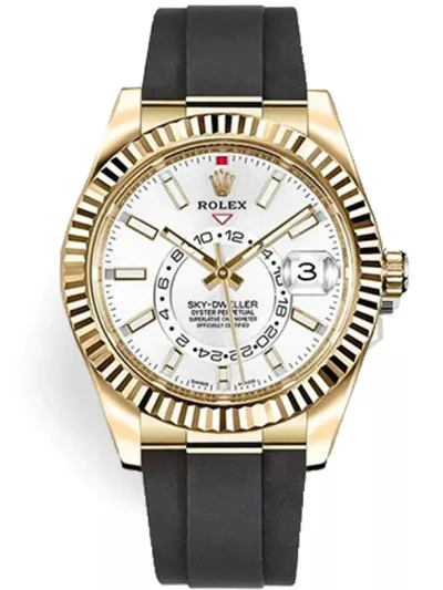 Sky-Dweller 42 mm Everose gold