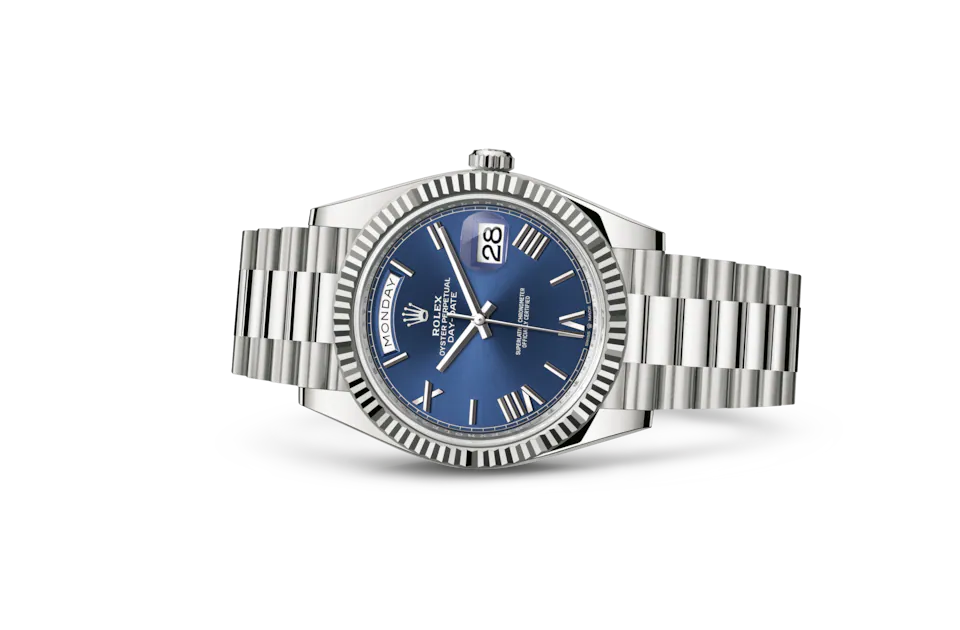 DAY-DATE 40mm blue roman dial - Image 2