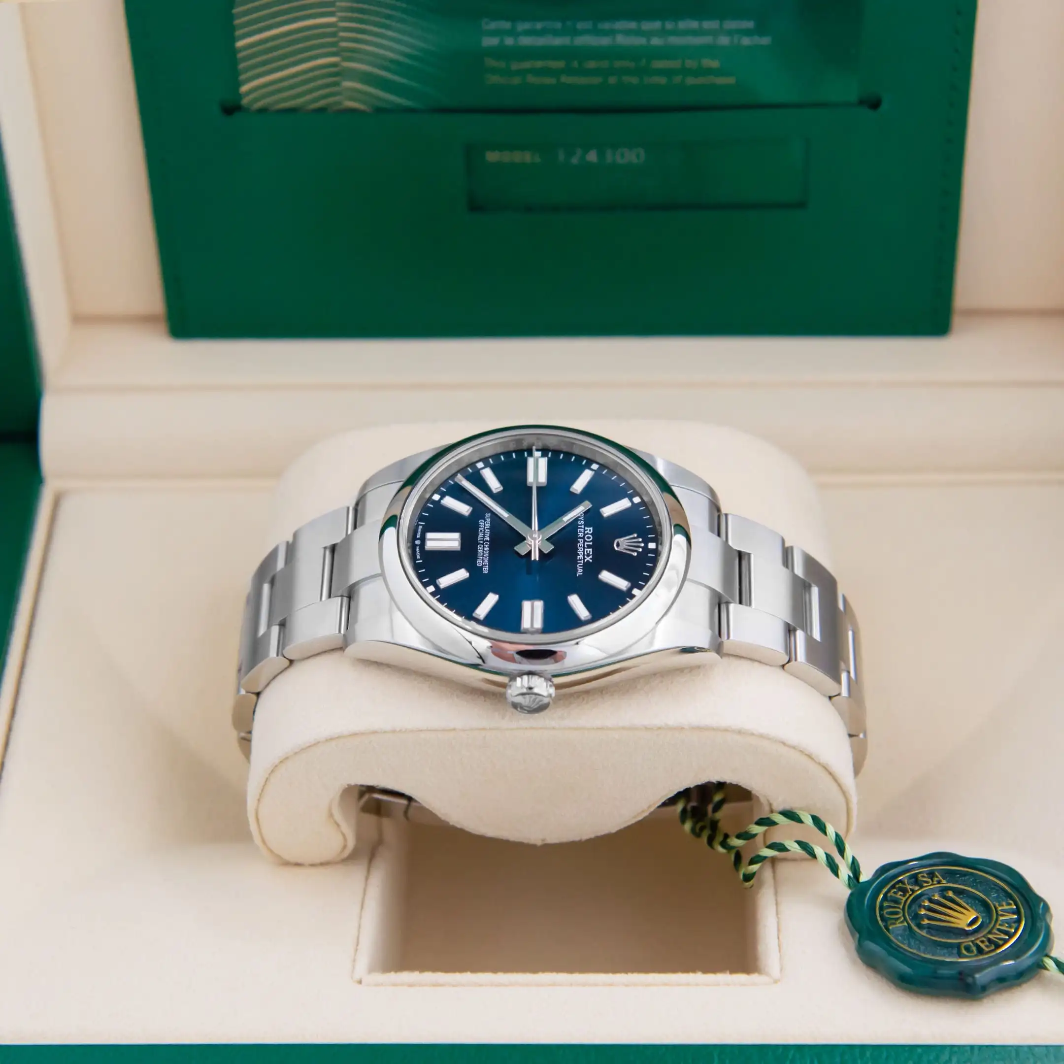 Rolex Oyster Perpetual 41 ‘Blue’ Dial Oyster - Image 3