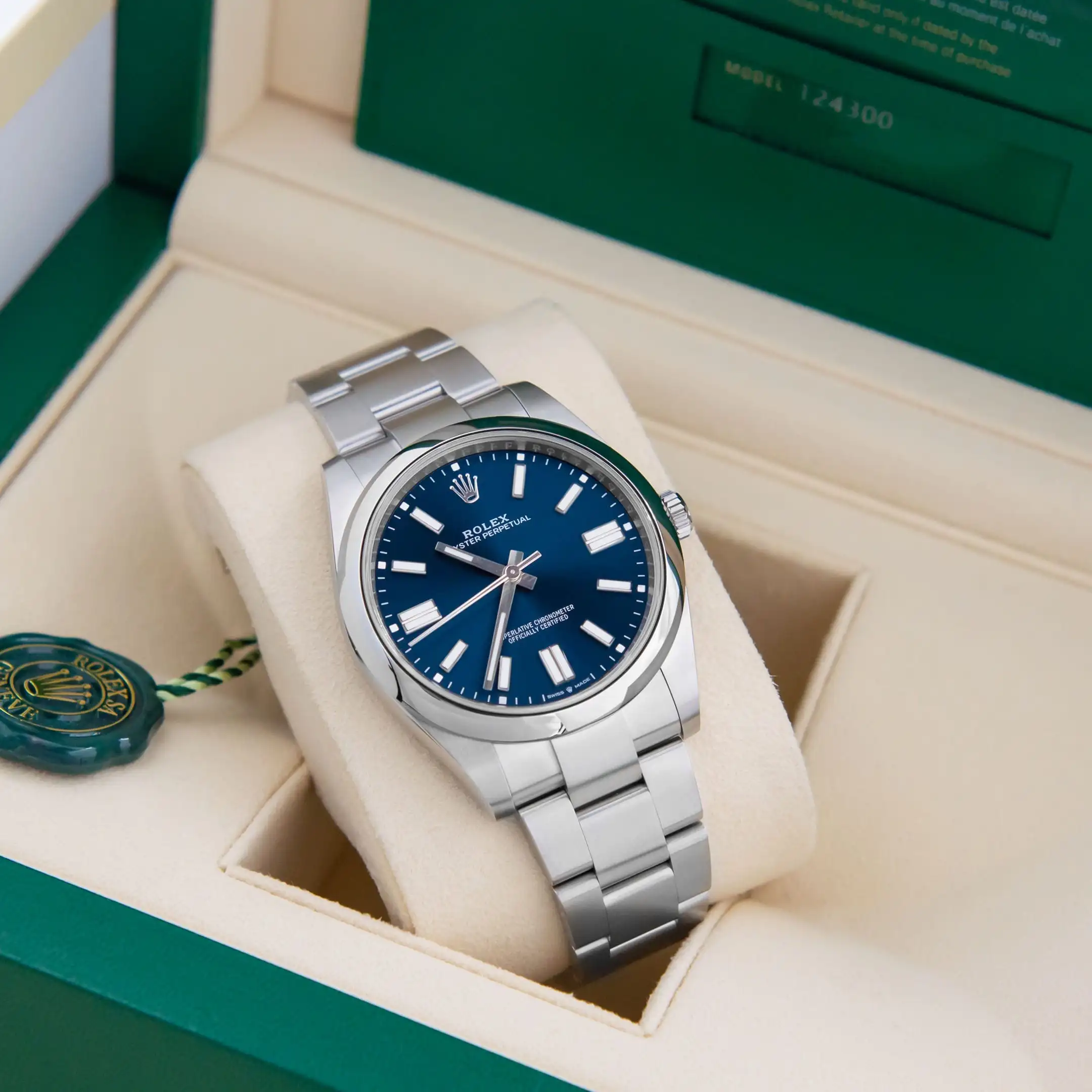 Rolex Oyster Perpetual 41 ‘Blue’ Dial Oyster - Image 2